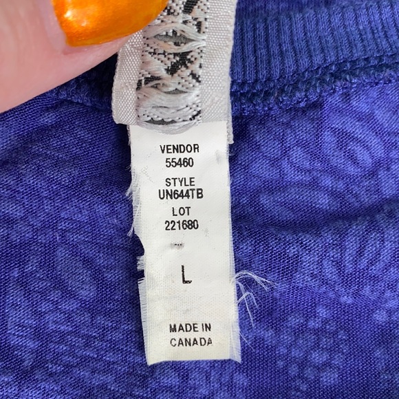 BKE Snake Skin Print Short Sleeve Burnout Tee - Picture 11 of 12